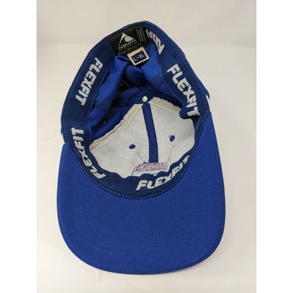 SMG Fighting Angels Staff Hat Flexfit Moisture Management Size L-XL Augusta Blue - Picture 7 of 9